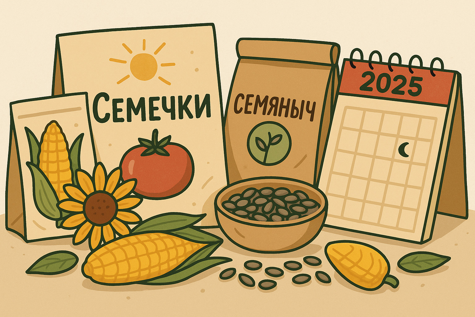 Магазин Семяныч: заказать семечки с выгодой